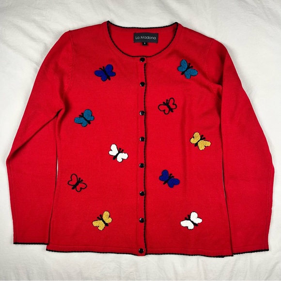 Vintage Butterfly Cardigan - Picture 1 of 3